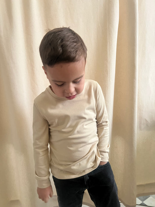 Chase Top - Light Pebble