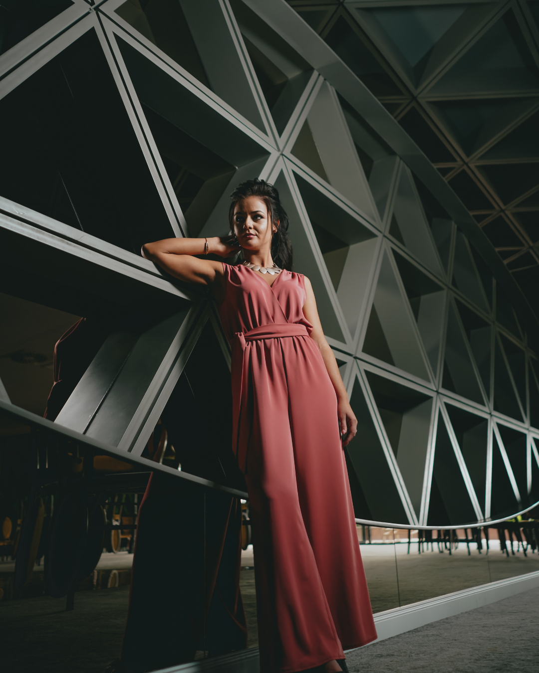 Amber Flesh Jumpsuit